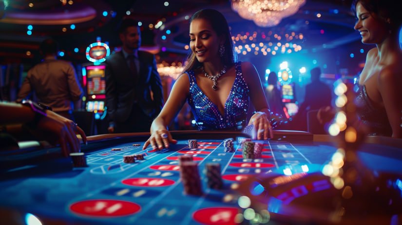 Live Casino ကတ်ဂိမ်း Real Dealer ဖြင့် ကစားနေသော မြင်ကွင်း